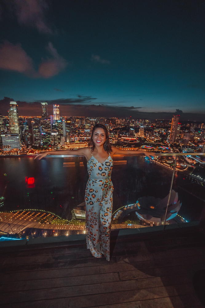 Singapura restaurantes com vista 