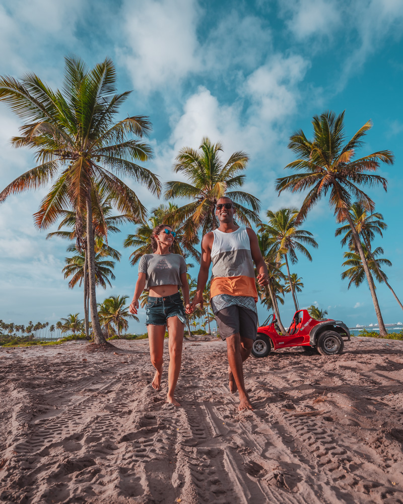 passeio de buggy em Porto de Galinhas