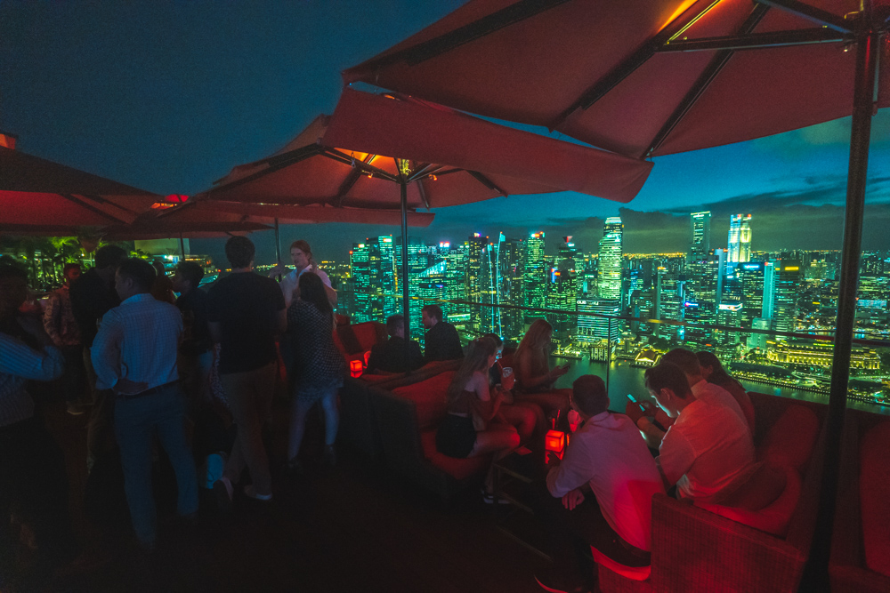Vida noturna em Singapura
