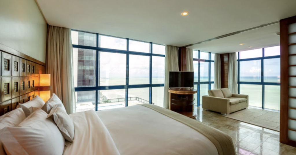 Hotel em Recife com vista para Boa Biagem