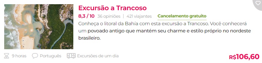 Excursão para Trancoso